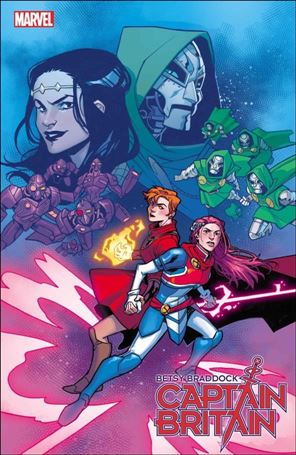 Betsy Braddock: Captain Britain issue 4 Erica D'Urso Cover