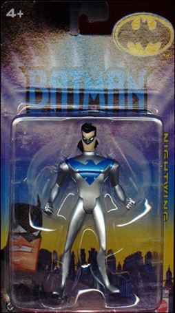 Batman (Animated) figure 3 Nightwing (Silver Costume)