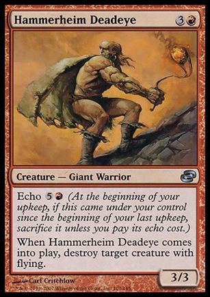 Magic the Gathering: Planar Chaos (Base Set) card 101 Hammerheim Deadeye