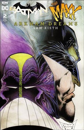 Batman/The Maxx: Arkham Dreams issue 2 Sam Kieth Heroes Cover