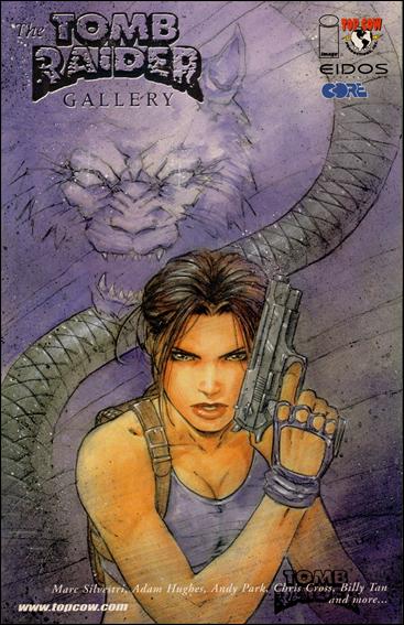 Tomb Raider Gallery issue 1-C Andy Park Lucky Lara Platinum Foil Cover 1/750