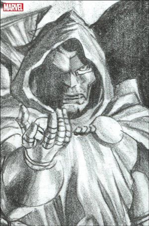 Guardians of the Galaxy (2023) issue 1-J Alex Ross 1:100 Dr. Doom Virgin Sketch Cover