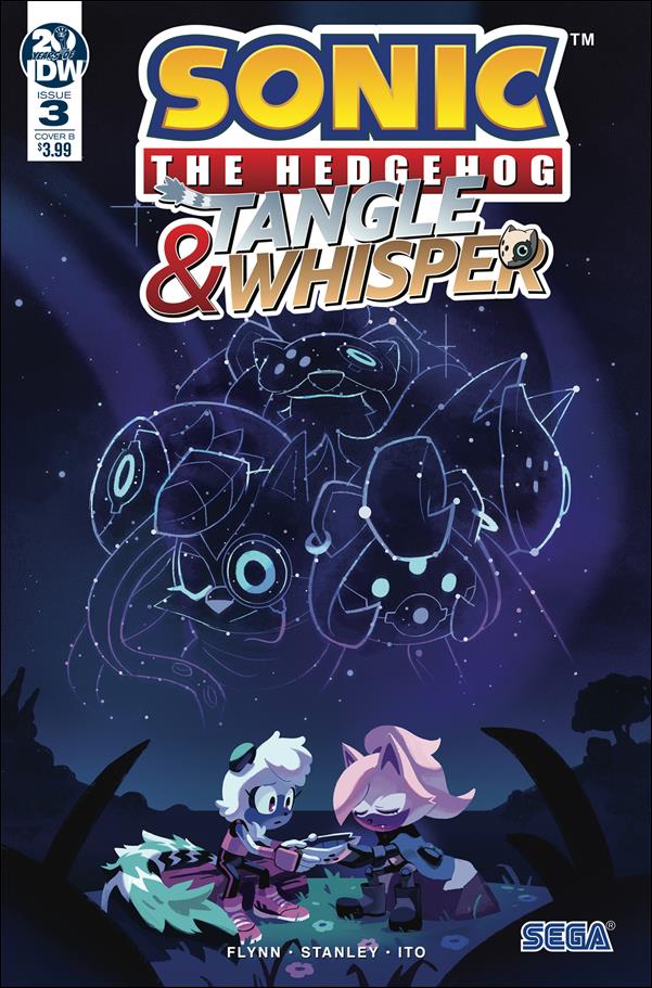 Sonic the Hedgehog: Tangle & Whisper issue 3-B Nathalie Fourdraine Cover