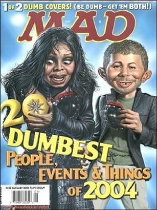 MAD (1955) issue 449-B Janet & Justin Cover