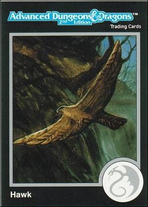 TSR 1991 Trading Cards Premier Edition Factory Set (Base Set) card 41 Advanced Dungeons & Dragons  -  Hawk