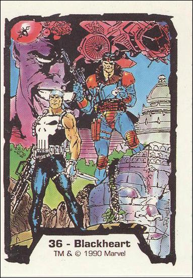Jim Lee Series 1 (Base Set) card 36 Blackheart