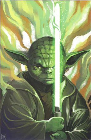 Star Wars: Yoda issue 1-F S. Hans Devil Dog/BTC/Jolzar Virgin  Cover 1/1000