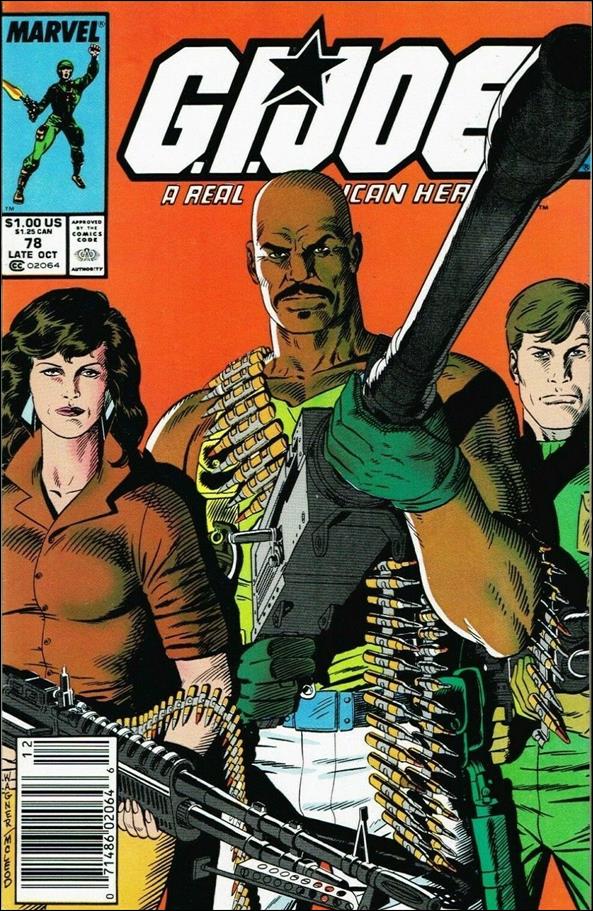 G.I. Joe: A Real American Hero issue 78-B Newsstand Cover