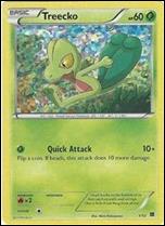 Pokemon XY: McDonald's (Promo) card 1 Treecko