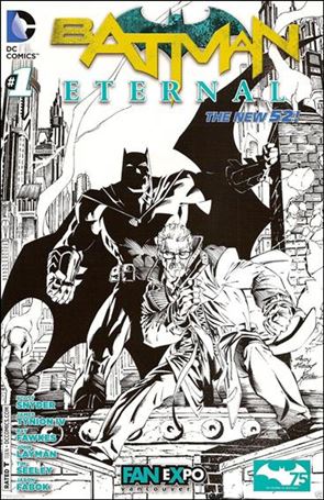Batman Eternal issue 1-D Andy Kubert Fan Expo Vancouver Cover 1/1000