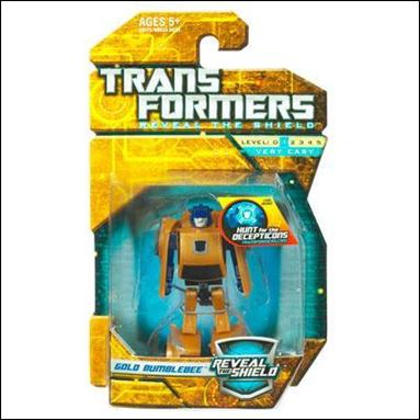 Transformers: Reveal the Shield (Legends Class) figure 2 Gold Bumblebee