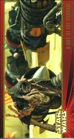Star Wars: Episode I Widevision: Series 1 (Base Set) card 44 A Day at the Podrace