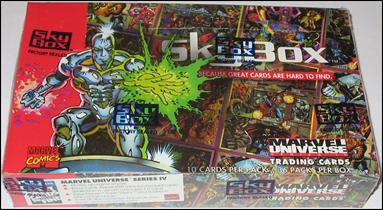 Marvel Universe: Series 4 card 1 Sealed Box