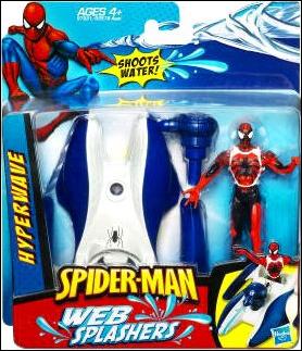 Spider-Man: Web Splasher's (3 3/4" Action Figures) figure 1 Hyperwave with Spider-Man