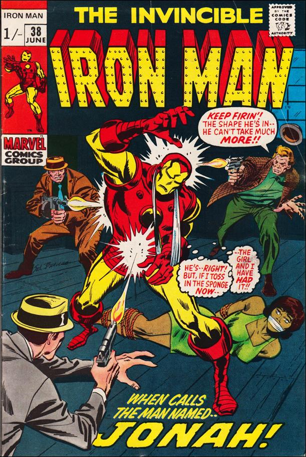Iron Man (1968) issue 38-B UK Price Cover