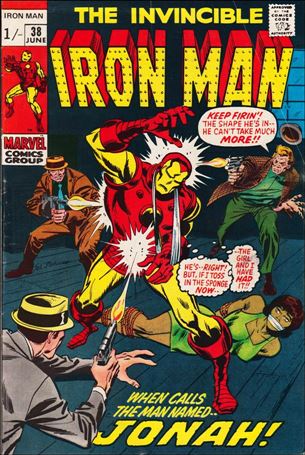 Iron Man (1968) issue 38-B UK Price Cover