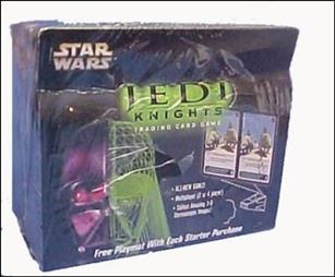 Star Wars: Jedi Knights card 1-B Sealed Starter Pack Box