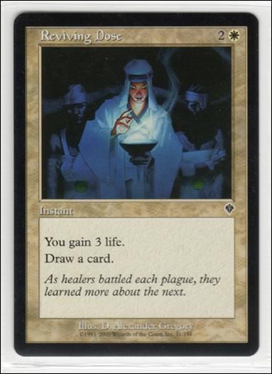 Magic the Gathering: Invasion (Base Set) card 31 Reviving Dose