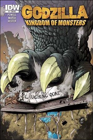 Godzilla: Kingdom of Monsters issue 1-NS Laughing Ogre Cover 1/500