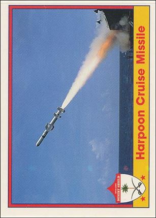 Operation Desert Shield (Base Set) card 105 Harpoon Cruise Missile