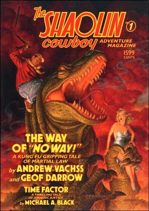 Shaolin Cowboy Adventure Magazine Cover Image 1