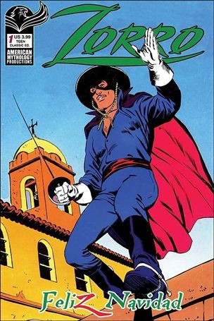Zorro's Feliz Navidad Special issue 1-B Classic Cover