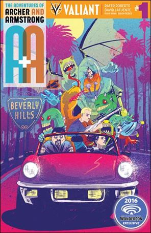 A&A: The Adventures of Archer & Armstrong issue 1-L Megan Hutchison WonderCon Cover