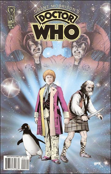 Grant Morrison's Doctor Who issue 2 Robert Hack Cover