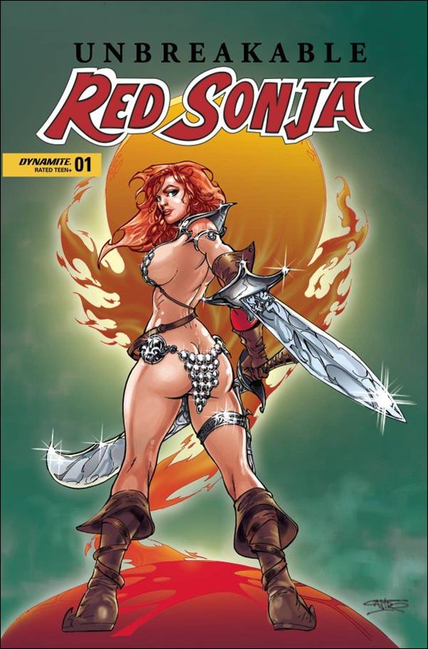 Unbreakable Red Sonja issue 1-G Roberto Castro Cover