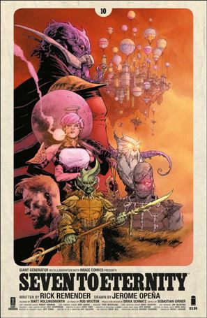 Seven to Eternity issue 10 Jerome Opena Cover