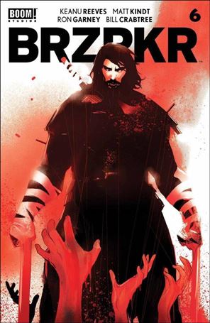 BRZRKR issue 6-C Lee Garbett Foil Cover