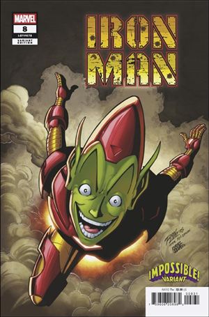 Iron Man (2024) issue 8-D Ron Lim Impossible! Cover