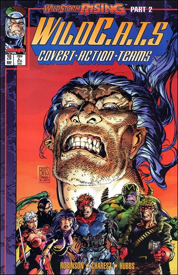 WildC.A.T.s: Covert Action Teams issue 20 Direct Edition with Bound Trading Cards