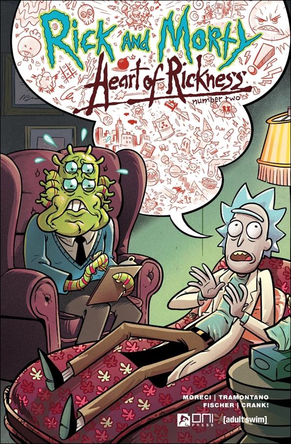 Rick and Morty: Heart of Rickness issue 2-B Fred C. Stressing Cover