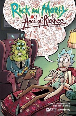 Rick and Morty: Heart of Rickness issue 2-B Fred C. Stressing Cover