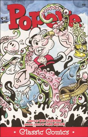 Classic Popeye issue 48-B Chris Mostyn 1:10 Cover