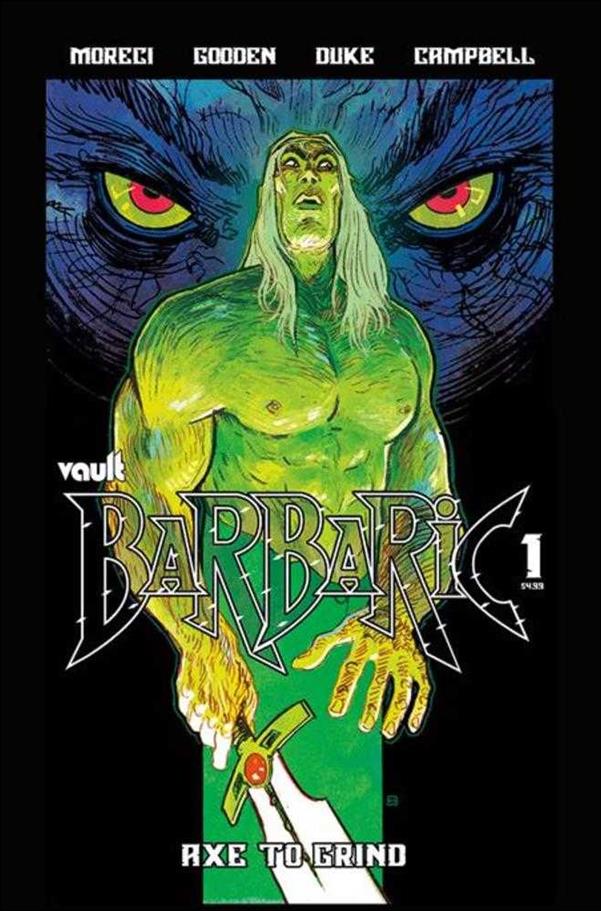 Barbaric: Axe to Grind issue 1-C Hayden Sherman Cover