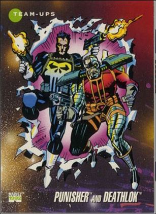 Marvel Universe: Series 3 (Base Set) card 86 Punisher and Deathlok