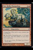 Magic the Gathering: Lorwyn (Base Set) card 164 Fire-Belly Changeling
