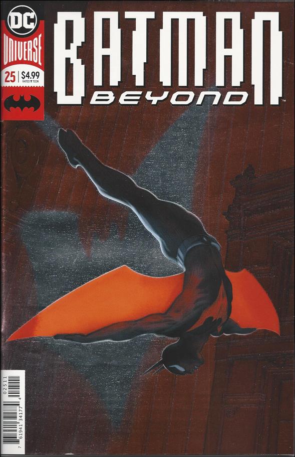 Batman Beyond (2016) issue 25 Viktor Kalvachev DC Icons Foil Cover