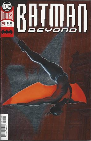 Batman Beyond (2016) issue 25 Viktor Kalvachev DC Icons Foil Cover