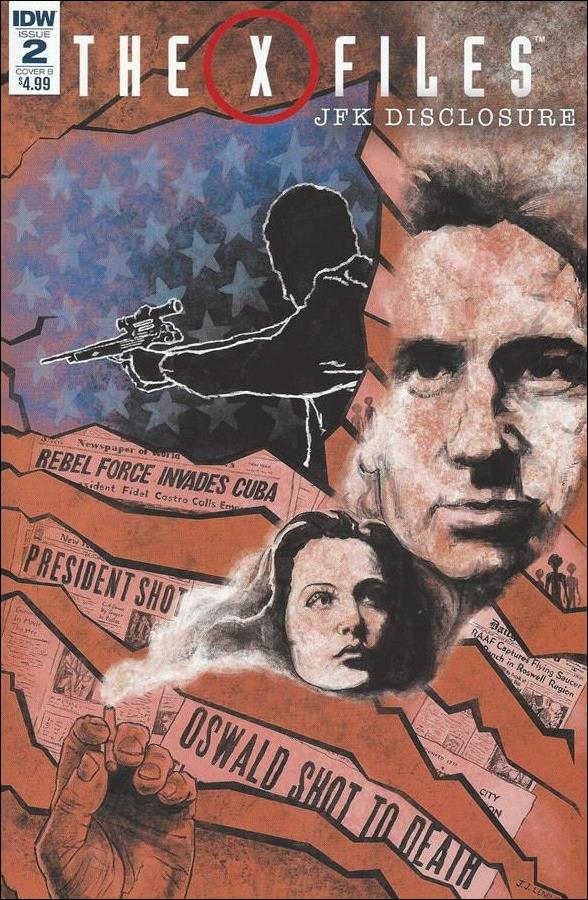 X-Files: JFK Disclosure issue 2-B J.J. Lendl Connecting Cover