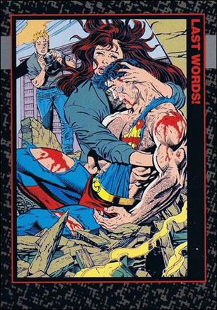 Doomsday: The Death of Superman (Base Set) card 87 Last Words!