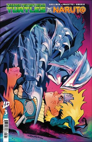 Teenage Mutant Ninja Turtles x Naruto issue 3-H Patrick Gleason 1:100 Cover