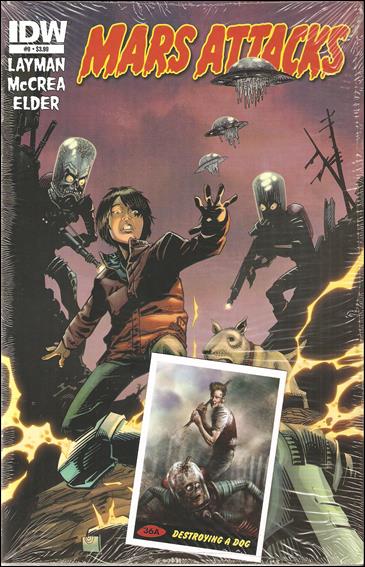 Mars Attacks (2012) issue 9 John McCrea Cover Bagged with Card