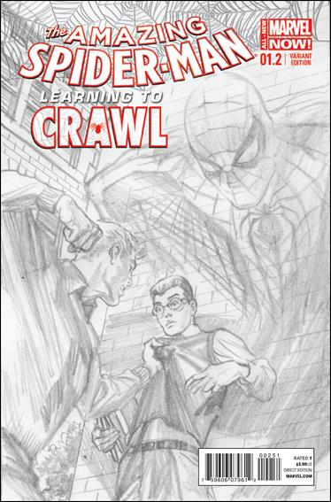 Amazing Spider-Man (2014) issue 1.2-C Alex Ross 1:200 Sketch Cover