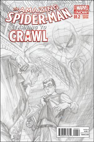 Amazing Spider-Man (2014) issue 1.2-C Alex Ross 1:200 Sketch Cover
