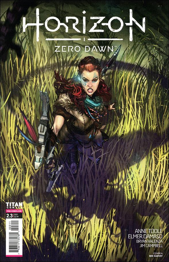 Horizon: Zero Dawn - Liberation issue 3 Ben Harvey Cover