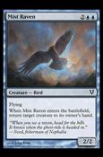 Magic the Gathering: Avacyn Restored (Base Set) card 67 Mist Raven