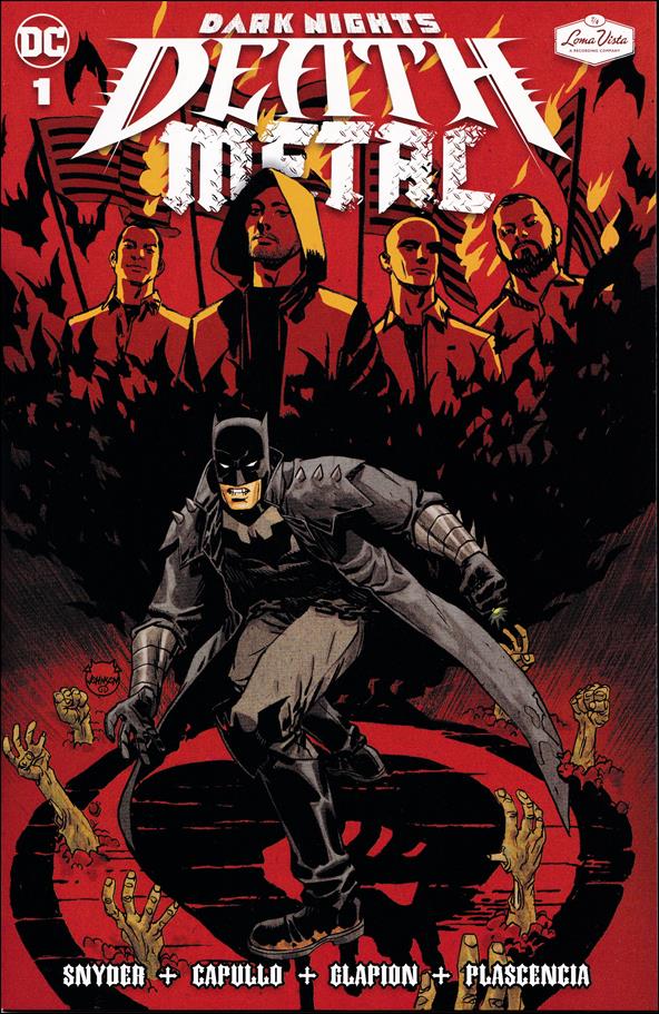 Dark Nights: Death Metal issue 1-S Dave Johnson Loma Vista Cardstock Cover